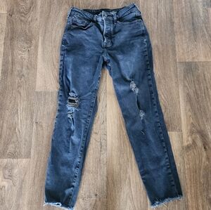 Old Navy Black OG Straight Jeans
